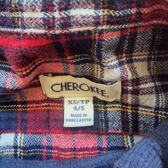 TCP fall plaid button down flannel with ls blue henley thermal & khaki pants - Picture 8 of 8